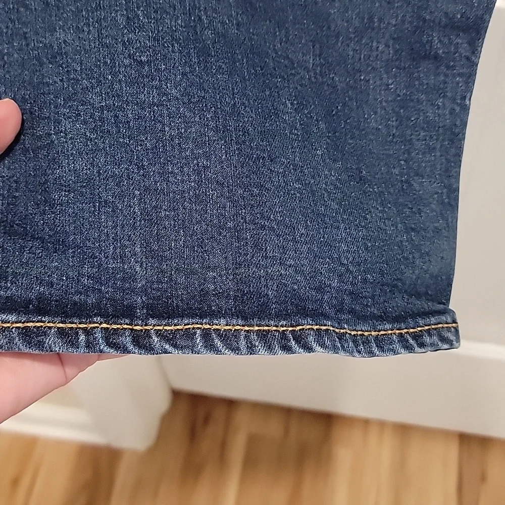 Levi's 505 Regular Fit Blue Straight-Leg Jeans  Size 40x30 - Picture 7 of 8